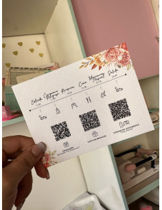 Invitación Medium +  tarjeta de información