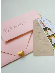 Invitación con carrusel de fotos