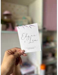 Invitación Deluxe + Sobre con impresión interna 2