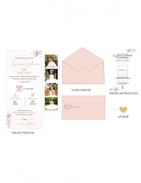 Invitación con carrusel de fotos