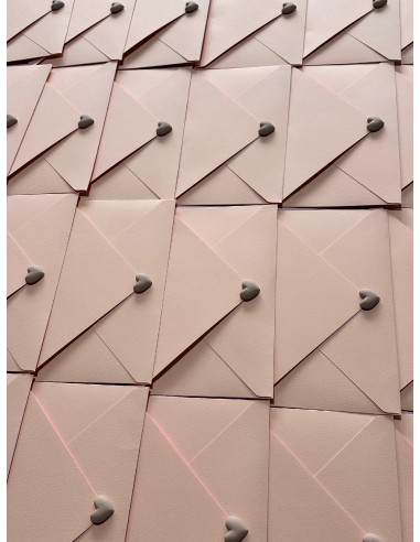 Invitación Elegante + Aplique de corazón