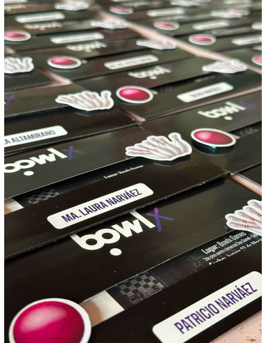 Tarjeta en movimiento