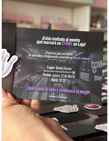 Tarjeta en movimiento