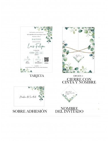 Invitación con Protección Transparente