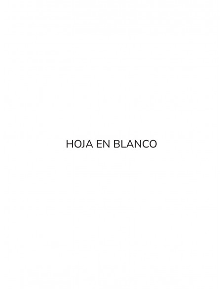 Agenda Básica: Relleno Hojas en Blanco
