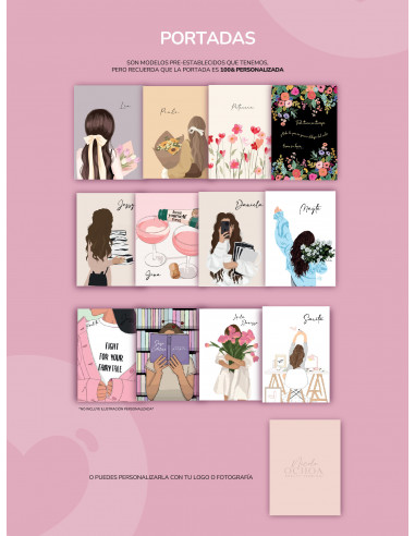 Agenda Básica: Relleno Hojas en Blanco