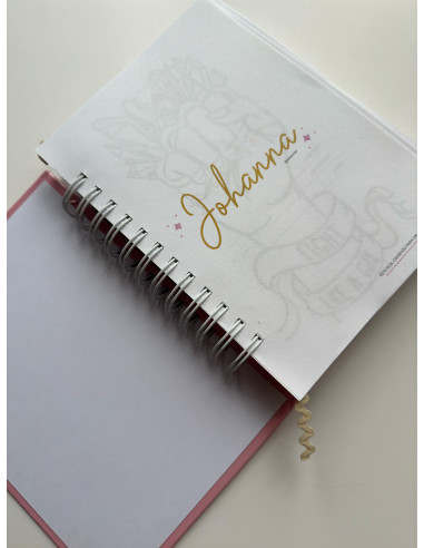 Agenda Básica: Relleno Hojas en Blanco