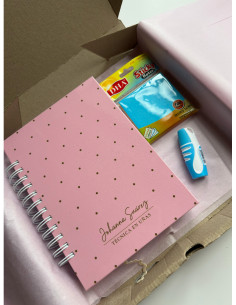 Agenda Básica: Relleno Hojas en Blanco
