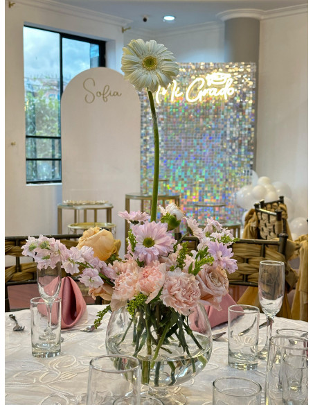 Centro de Mesa: Cristal