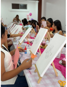 Actividad: Pintar Lienzos
