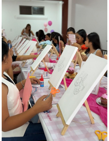 Actividad: Pintar Lienzos