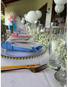 Styling de Mesa: Camino Floral