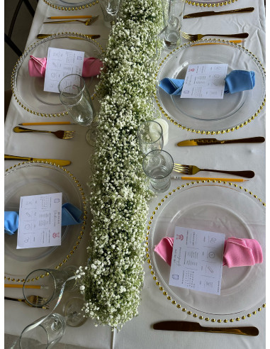 Styling de Mesa: Camino Floral