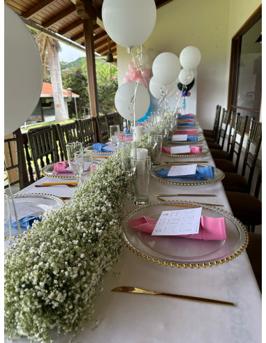 Styling de Mesa: Camino Floral