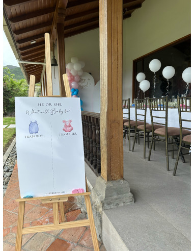 Letrero de Bienvenida