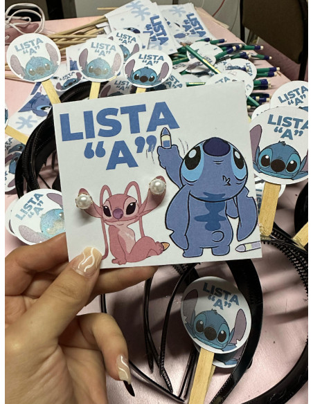 Tarjeta + aretes