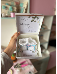 Regalo Bebé en camino: Escarpines