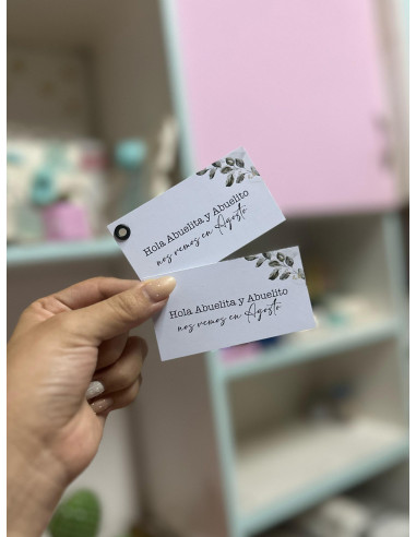 Regalo Bebé en camino: Escarpines