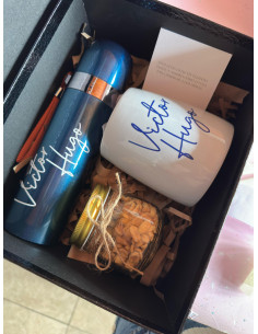 Caja con termo