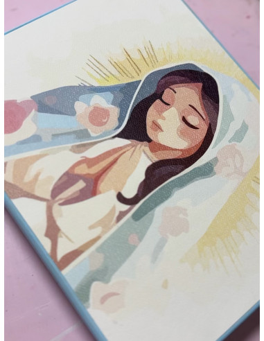 Caja: Frame + Mini Champagne + Vela