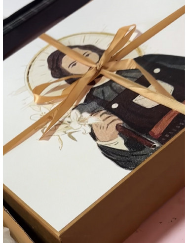 Caja: Frame + Taza + Chocolates