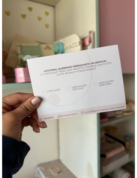 Tarjetas de regalo