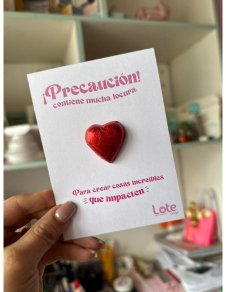 Tarjeta + Chocolate