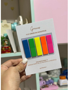 Tarjeta de regalo: Separadores