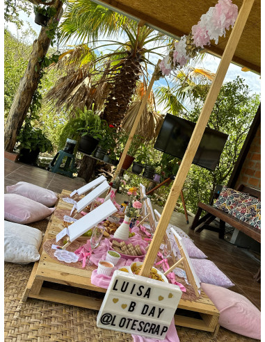 Picnic Clásico - Deco + Comida + Pintura