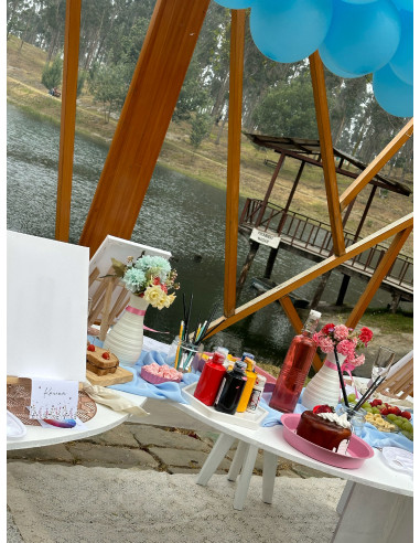 Picnic Moderno - Deco + Comida + Pintura