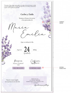 Varios - Invitación Digital Básica + Botones Interactivos 2